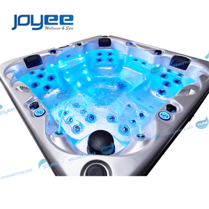 JOYEE Acrylic balboa outside use 4 people <span class=keywords><strong>lay</strong></span> z <span class=keywords><strong>spa</strong></span> garden couple whirlpool sexy massage outdoor hot tub for family  fun <span class=keywords><strong>spa</strong></span> - Product Image 2