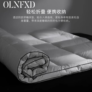 Protège-matelas matelassé en polyester anti-acariens Olnfxd pour la maison, la chambre et les dortoirs étudiants - Product Image 1