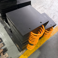 Patins de grue antidérapants en polyéthylène haute densité, vente en gros, épaisseur personnalisée, patins de stabilisation UHMWPE pour grues de camions lourds