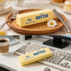 Pinch Le Slow Rebound Hachimi Pu Material Butter Stick Soft Butter Bar Children's Decompression Small Toy Model Qianqu - Product Image 2