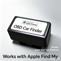 Localisateur de véhicule officiel MFi modèle OBD. Compatible universellement avec tous les ports de diagnostic OBD des véhicules, prend en charge l'application iOS