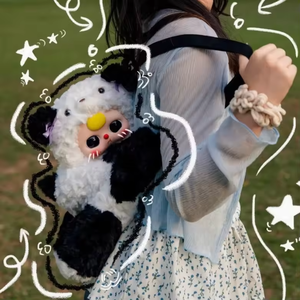 Wa <span class=keywords><strong>Sansui</strong></span> 귀여운 만화 동물 인형 EVA 미스터리 박스 포옹 아기 배낭 봉제 장난감 1/12 스케일 서프라이즈 어린이 생일 선물 - Product Image 6