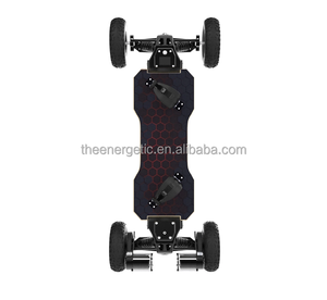 สเก็ตบอร์ดไฟฟ้าออลเทอร์เรน 1800W ขับเคลื่อนสี่ล้อ ความเร็ว 55 กม./ชม. ระยะทาง 50-60 กม. ควบคุมผ่านแอพ ระบบกันสะเทือน K-AEROX -RS ออลเทอร์เรน - Product Image 3