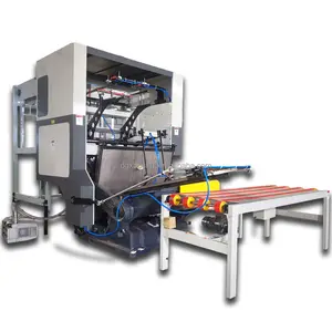 ML750 930 1100 1200 flatbed cordonatura die macchina con robot dispositivo di sicurezza per pizza box torta carta taglio