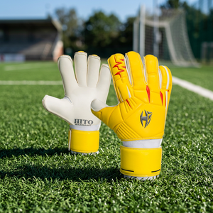 Vente flash - Gants de gardien de but de haute qualité, nouveau style, pas chers, pour l'entraînement, le football, les sports, meilleurs gants de gardien de but en latex, gants de football - Product Image 3