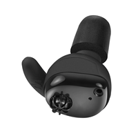 Écouteurs électroniques ABS non Bluetooth 2024 avec réduction du bruit, design intra-auriculaire réutilisable pour la protection auditive et une utilisation sans fil