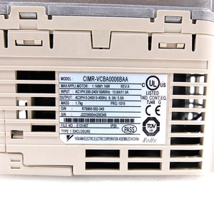 ไดรฟ์ปรับความถี่ Yaskawa รุ่นใหม่ สามเฟส 1500W AC-DC-AC รุ่น CIMR-VCBA0006BAA สำหรับระบบอัตโนมัติทางอุตสาหกรรม - Product Image 1