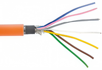 Kabel 530029, Kabel Berpelindung Poliuretan, Sensor Perpindahan Magnetostriktif Seri R Jalur Sinyal Khusus