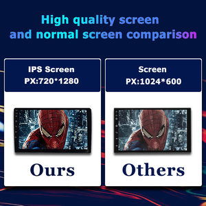 9 pouces GPS Navigative Lecteur Multimédia Voiture Stéréo T100 A100 4-Core CPU <span class=keywords><strong>FM</strong></span> <span class=keywords><strong>Radio</strong></span> IC8035 YD7388 Amplificateur Portable - Product Image 3