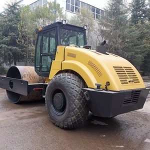 14 tấn bánh xe thép duy nhất đường lăn Máy Đầm với <span class=keywords><strong>Cummins</strong></span> động cơ và điều hòa không khí giá mới - Product Image 2