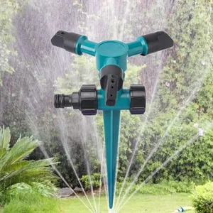 Arroseur d'eau de jardin automatique rotatif à 360 degrés Irrigation de la pelouse Arrosage pour système d'irrigation de jardin