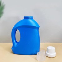 Bouteilles en Plastique Vides HDPE Bleues de 500ML 1L 2L 3L 5L pour Linge Liquide, Nettoyant, Désinfectant, Assouplissant ou Eau de Javel