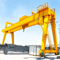 Grue portique à double poutre de 80 tonnes pour levage et construction de poutres de pont