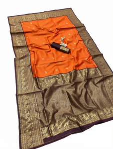 Vêtements Inde Pakistan 2022, sari brodé à la main avec des motifs floraux, manches bouffantes, col en V, haute qualité, prix de gros, tenue de soirée - Product Image 1