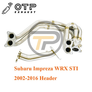 OTP ống xả cho Subaru <span class=keywords><strong>Impreza</strong></span> Wrx Sti 2002-2016 chiều dài bằng SUS304 thép không gỉ hiệu suất cao tiêu đề - Product Image 3