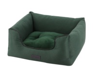 Lit pour chien imperméable 2026 de haute qualité, carré, luxueux, coloré