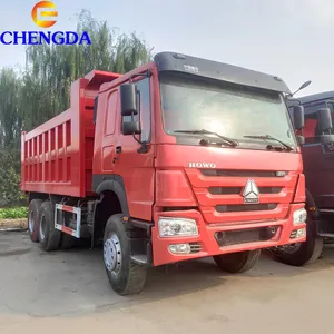 Sinotruk कीमत इथियोपिया चीन इस्तेमाल किया और नई HOWO 6x4 16 20 घन मीटर 10 पहिया टिपर ट्रक खनन डंप ट्रक बिक्री के लिए