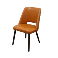Conjunto de cadeira de sala de jantar em couro, cadeirinha nórdica moderna de luxo para sala de jantar, restaurante, mobília, sala de jantar