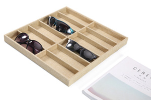 Quang cửa hàng kính mặt trời Kính Mắt Kính Mắt Bảng hiển thị Organizer trường hợp khay hộp kính mát - Product Image 5