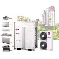 Sistema de Aire Acondicionado Central VRV VRF de 10/15/20/30 Toneladas, Cassette de 4 Vías, R410A, Componentes Principales: Bomba, Motor, Compresor