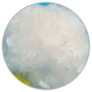 Jungfräuliche 0,9 d 51mm silikon isierte Mikro-Daunen wie Polyester fasern