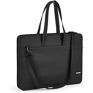 Échantillon gratuit Sac d'ordinateur portable imperméable noir pour affaires Sac de messager pour ordinateur portable Housse pour ordinateur portable Sac cadeau - Product Image 6