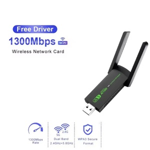 Mediatek MT7612UN 1300Mbps USB WiFi <b>Adapter</b> Dual Band 2.4Ghz 5.8Ghz Driver Free for Windows PC - Product Image 2