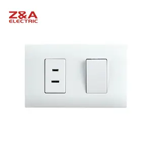 AH2214 AH Series white color ZA Z&A Electric wall switch