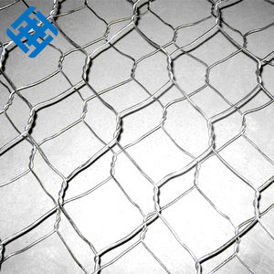 Cages renforcées de roche de Gabion <span class=keywords><strong>Cage</strong></span> de Gabion de pierre de revêtement en plastique pour le contrôle de rivière en pierre en vente directe d'usine - Product Image 3