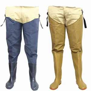 Professional Hip Wader Adjustable Elastic Suspenders Fishing Wader Anti-slip Boot
