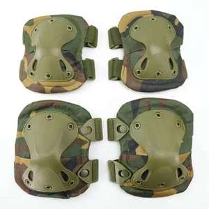 Genouillères et Coudières Tactiques Camouflées Woodland Camouflage - Product Image 4