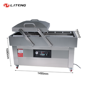 DZ-600/<span class=keywords><strong>2sb</strong></span> אורך איטום: 600 mmmmmmmmmmfactory מזון ישיר מכונת אריזת ואקום בשר במהירות גבוהה מכונה אריזת ואקום בשר - Product Image 3