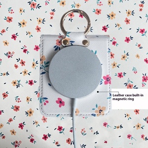 Para Find N3 Flip Huawei P50 Pocket 2 Vivo X <span class=keywords><strong>Samsung</strong></span> Z Flip 5 <span class=keywords><strong>Razr</strong></span> 40 Funda protectora de pantalla ultra plegable Soporte de anillo floral - Product Image 4