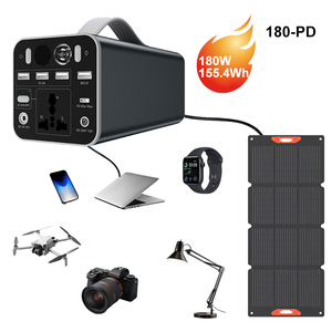 Estación de energía portátil pequeña para teléfonos, tabletas, cámaras y viajes cortos al aire libre, con batería de iones de litio. - Product Image 2