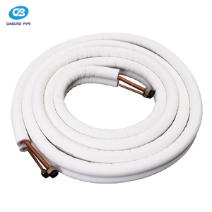 Kit de conduites en cuivre blanc PE pour mini-split 1/4 3/8 1/2, cuivre <span class=keywords><strong>pur</strong></span> à 99,9935 % pour une longue durée de vie des climatiseurs domestiques à gaz - Product Image 5