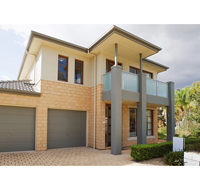 Villa modulaire en acier léger sur mesure, kit de maison préfabriquée durable