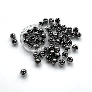 2.5mm 6.4mm 8.5mm perline a fessura di tungsteno semplice che legano materiali per pesi per carpe trote di ninfa per la pesca a mosca fluviale - Product Image 1