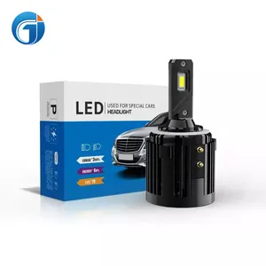 JG G2 Pro H7 lampu depan LED CSP 6000K, bola lampu depan putih 72W 8400LM Canbus colokan nirkabel untuk vw golf 7 mk7 MK6 bohlam lampu depan H7