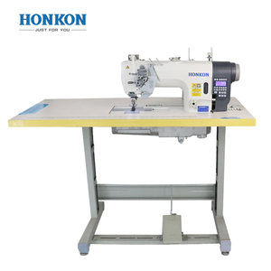 Machine à coudre à double point de surjet HK-8452-D3, entraînement direct, adaptée pour coudre des tissus fins et moyens - Product Image 5