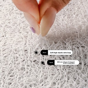 Vente en gros de paillassons en coco uni paillassons en vrac vendeur entier sur mesure paillassons d'entrée commerciale <span class=keywords><strong>pour</strong></span> maison moderne - Product Image 3