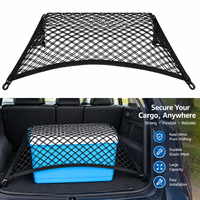 Housse de coffre portable pour pick-up ou voiture universelle avec crochets, en maille hautement élastique, pour garder vos effets au sec