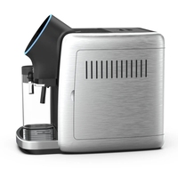 Machines à café automatiques italiennes à écran rond intelligent avec 19 bars de pression pour café DIY