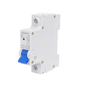 MCB C ประเภท1P ขั้วเดี่ยว230V ทองแดงขนาดเล็กตัดวงจร6kA ความสามารถในการทำลาย <span class=keywords><strong>DZ47</strong></span>-63 C45 1P รางยึด - Product Image 1