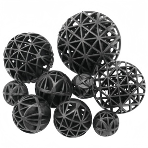 Boule bio flottante en plastique avec <span class=keywords><strong>mousse</strong></span> |   Média filtrant biologique haute densité écologique pour aquarium et bassin à poissons, certifié ISO9001 - Product Image 1