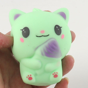 Dễ Thương Mềm Mèo Squish Đồ Chơi Trầm Cảm Chậm Reboud Bóp Đồ Chơi Động Vật Hình Dạng Cảm Giác Đồ Chơi Cho Đảng Ủng Hộ - Product Image 4
