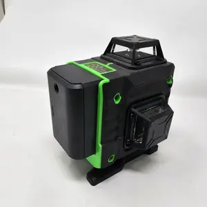 Usine en gros 2 lignes de traçage laser vert croix niveau laser rotatif professionnel à nivellement automatique avec récepteur