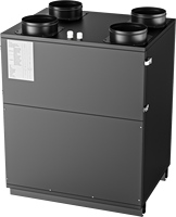 Système de ventilation à pompe à chaleur avec système de ventilation à récupération de chaleur