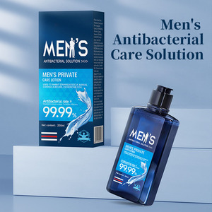 Lotion <span class=keywords><strong>de</strong></span> Soin Intime <span class=keywords><strong>Homme</strong></span> OEM à la Verveine et à l'Huile d'Arbre à Thé, Sans Odeur, Équilibre du pH, Nettoyant Intime <span class=keywords><strong>pour</strong></span> Parties Intimes - Product Image 2