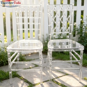 Sillas Transparentes de Plástico para Eventos, Bodas, Interiores y Exteriores, Precio Económico, Sillas Chiavari de Acrílico Phoenix - Product Image 1