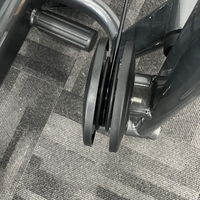Máquina de remo sentado ajustable de acero con carga de pin, equipo de gimnasio multifunción para entrenamiento de espalda